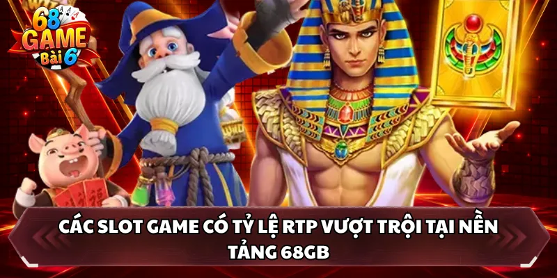 Các slot game có tỷ lệ RTP vượt trội tại nền tảng 68GB 